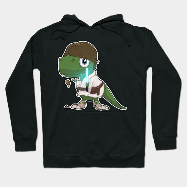 Dino hope Hoodie by DinoTropolis